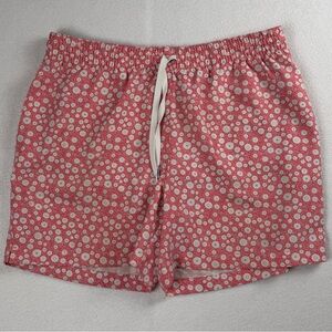 Chubbies‎ Men's Swim Trunks Lined Floral Shorts Pink Medium